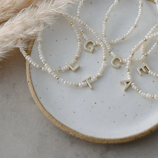 Quintessential Letter Bracelet