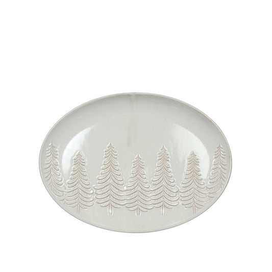 Winter Wonderland  Oval Platter