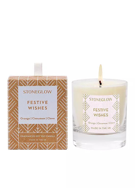 Festive Wishes Candle