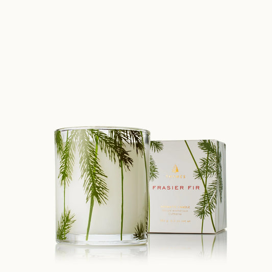 Pine Needle Poured Candle