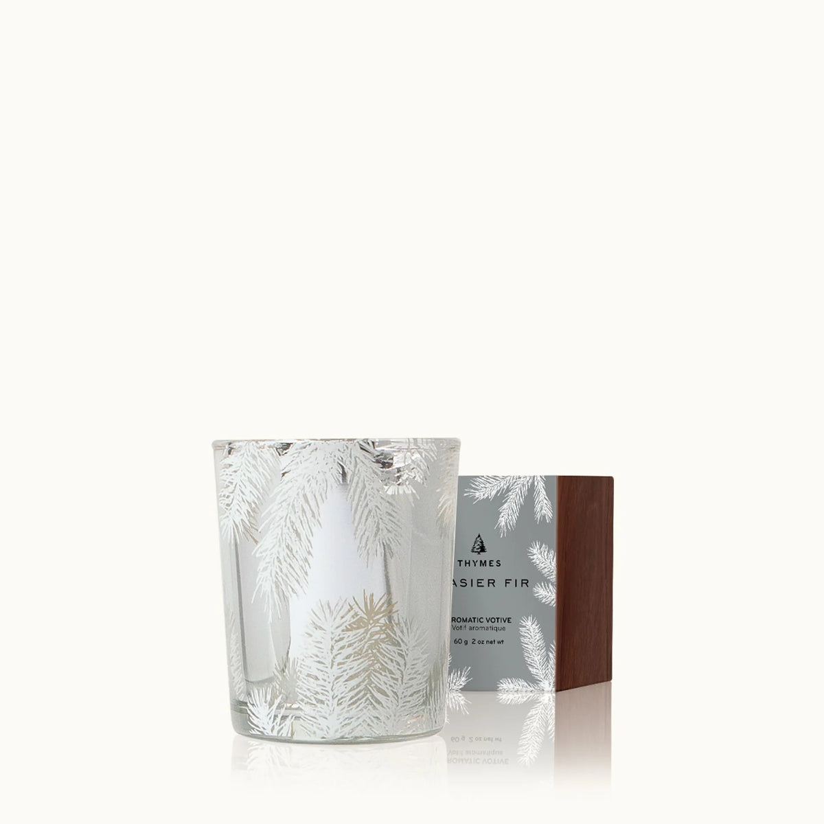 Silver Statement Votive Candle