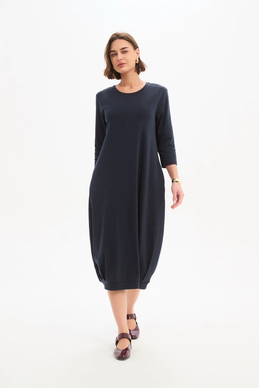 Banded Hem Dress