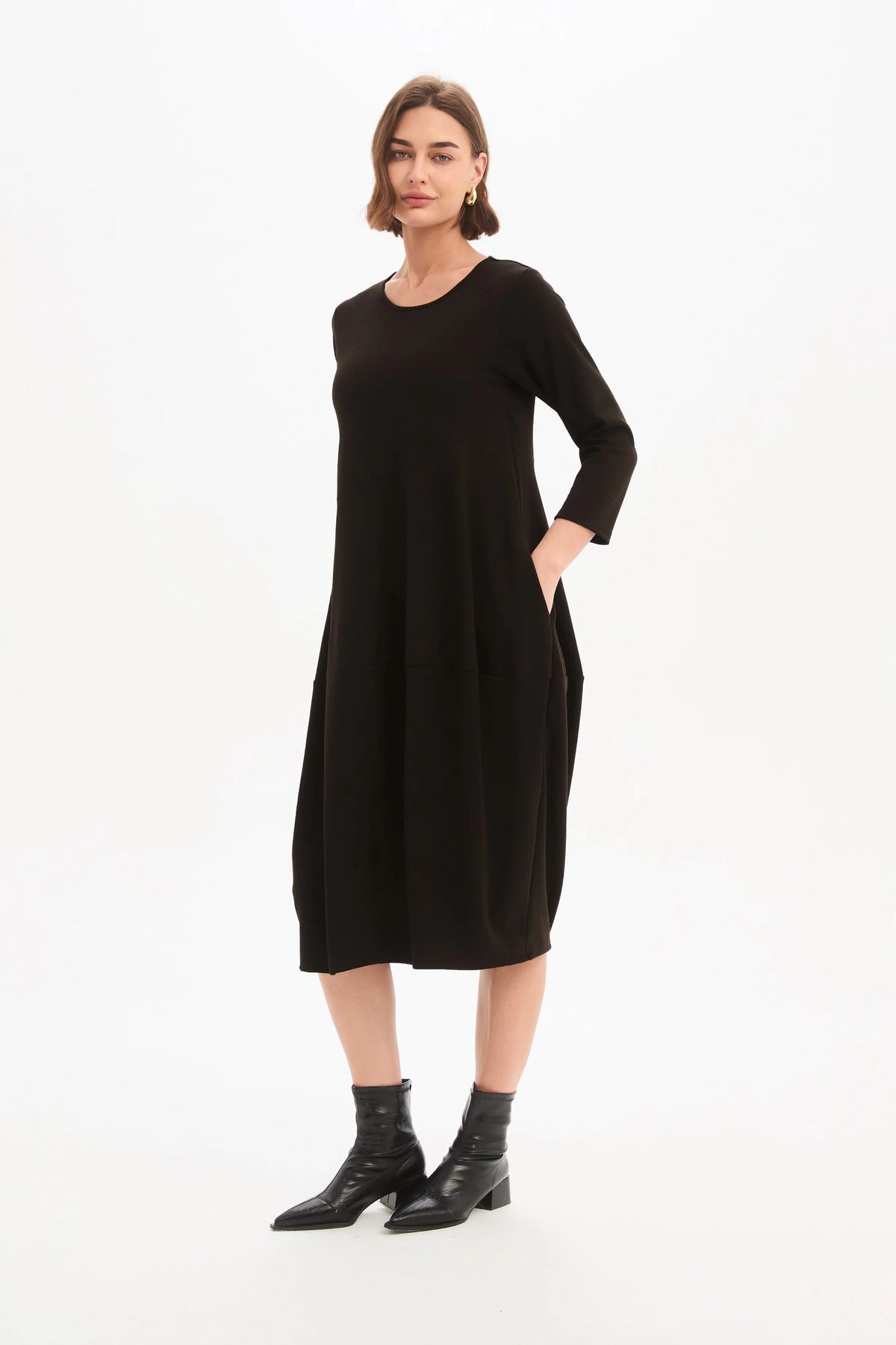Diagonal Seam Dress