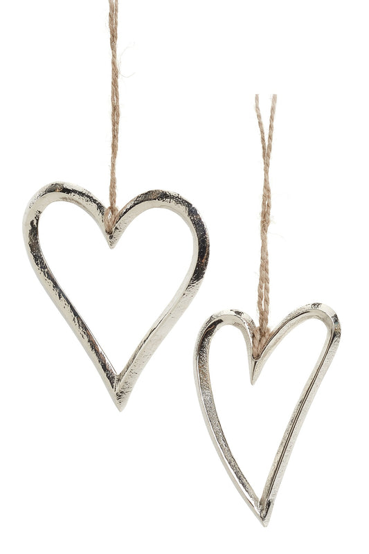 Aluminum Heart Ornament