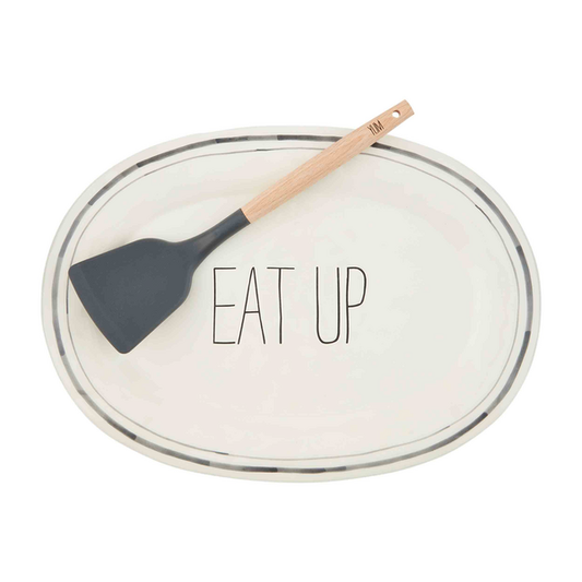 Eat Up Platter & Spatula