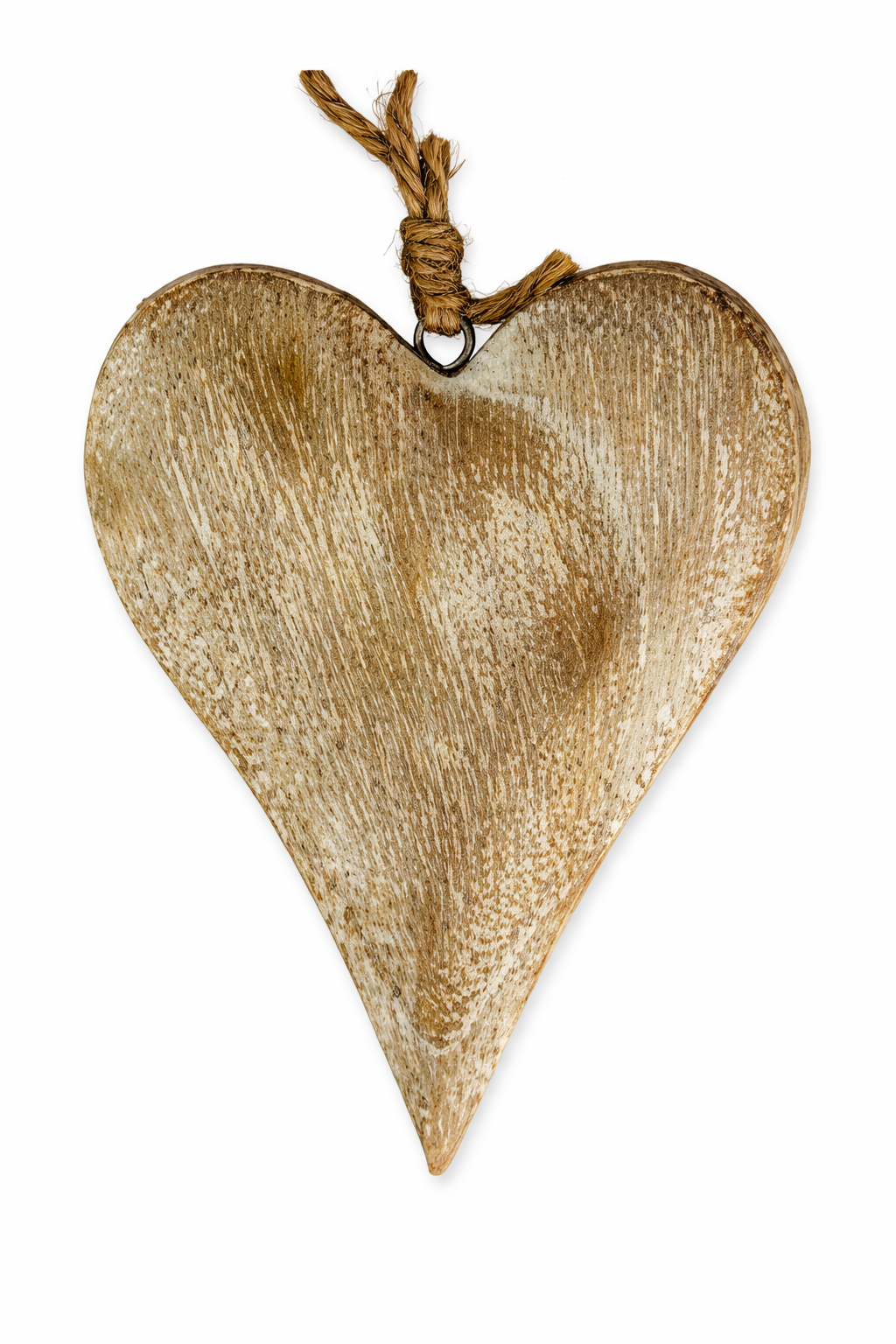 Wooden Hanging Heart
