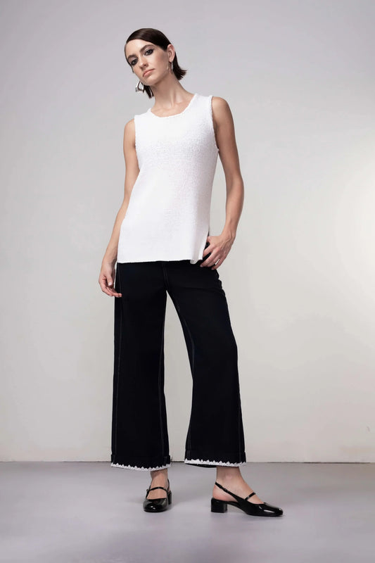 Knitted Sleeveless Top