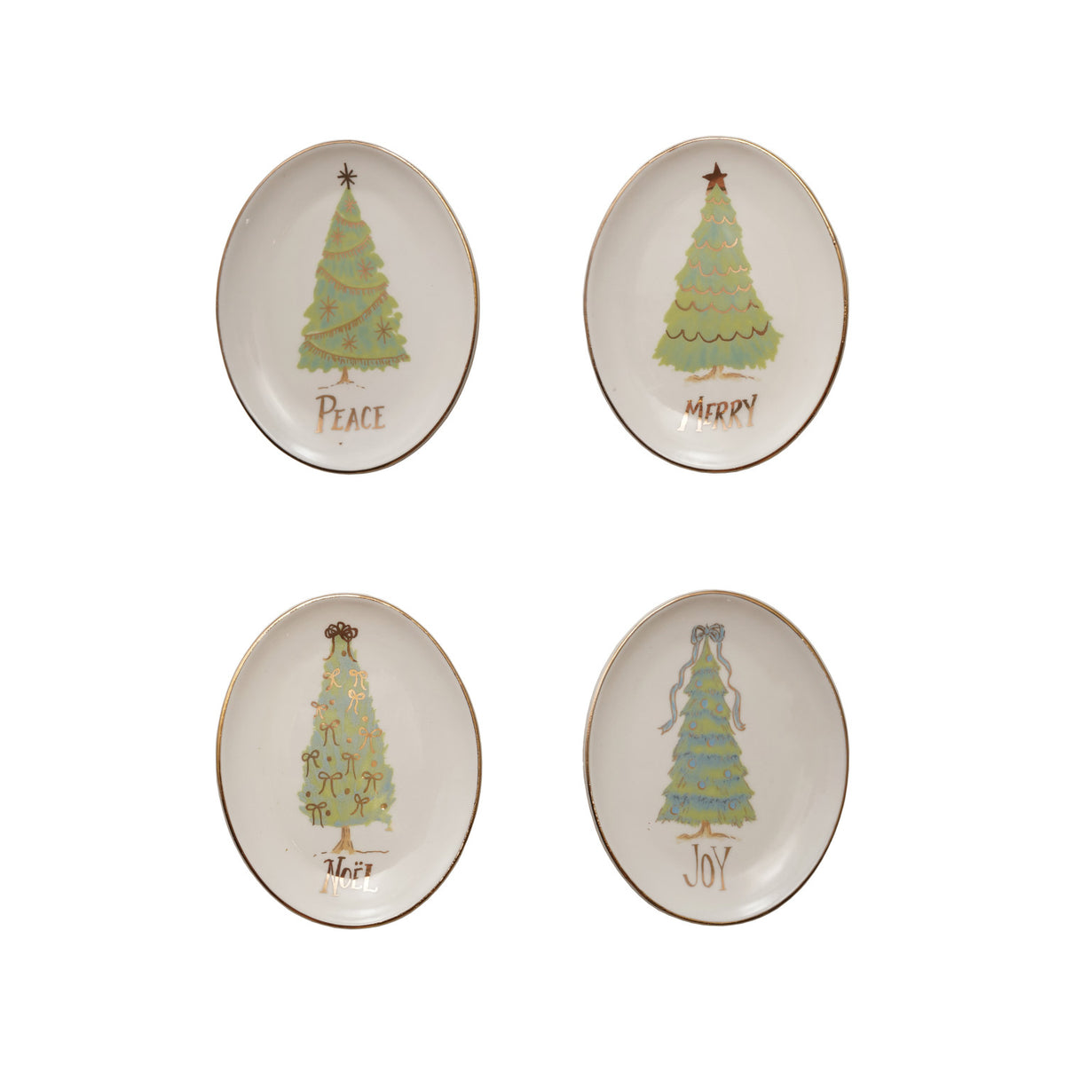 Oval Holiday Dish