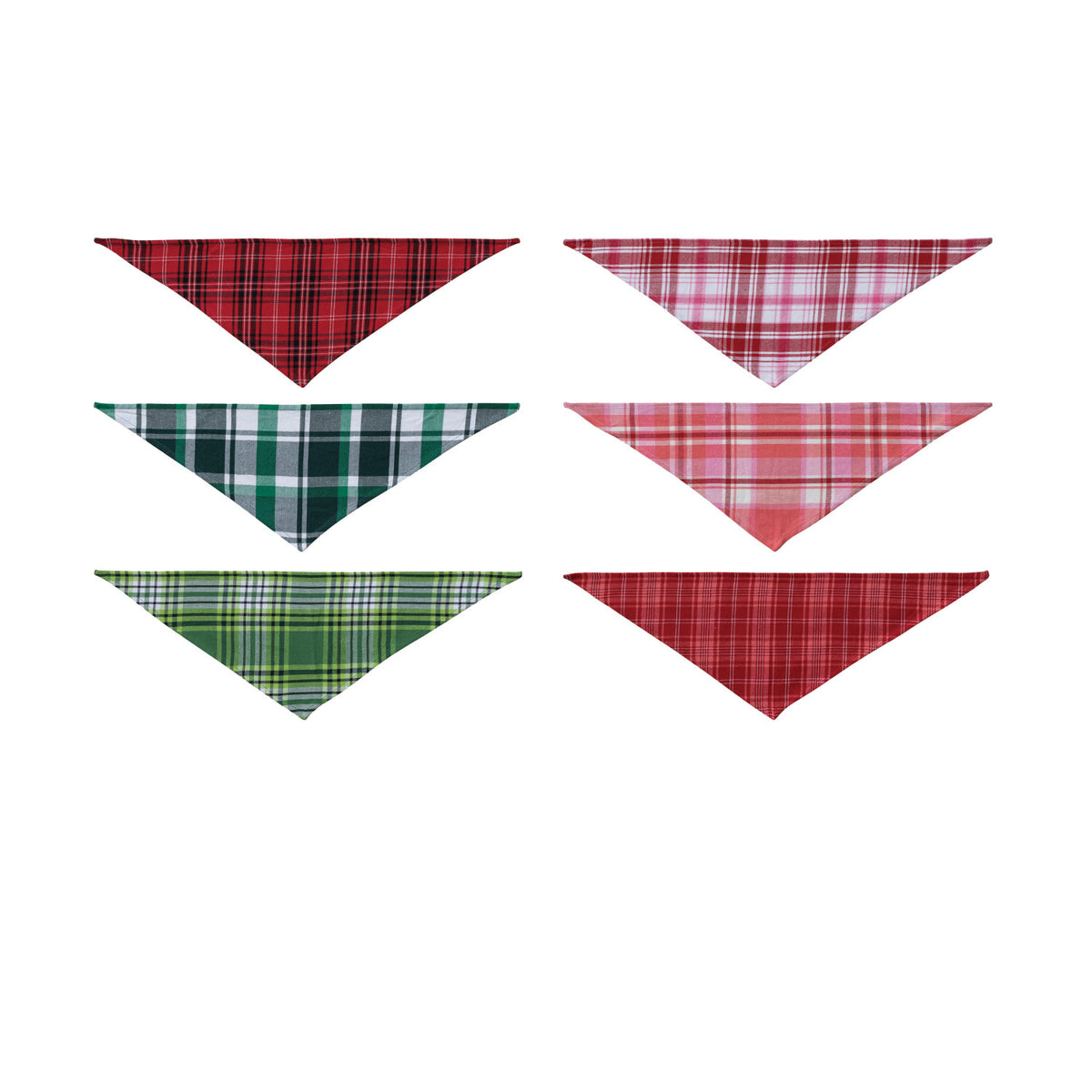 Festive Flannel Dog Scarf