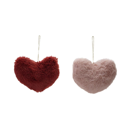 Fur Heart Ornament