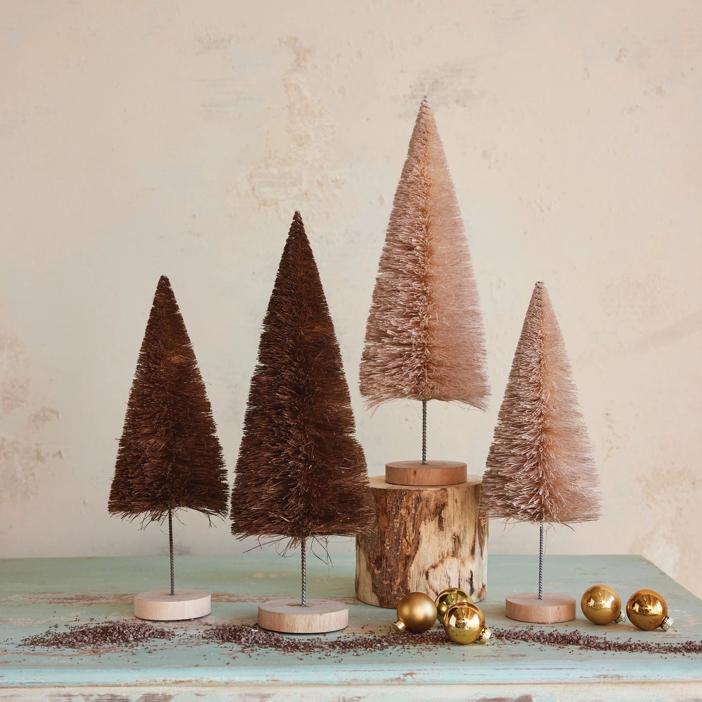 Brown Bottle Brush Tree