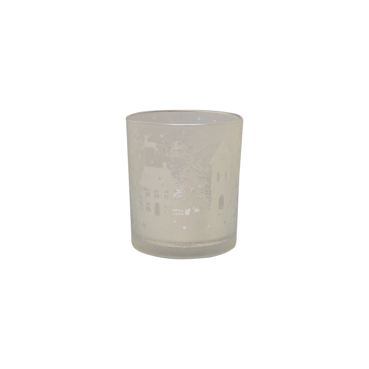 Etched Woodland Votive