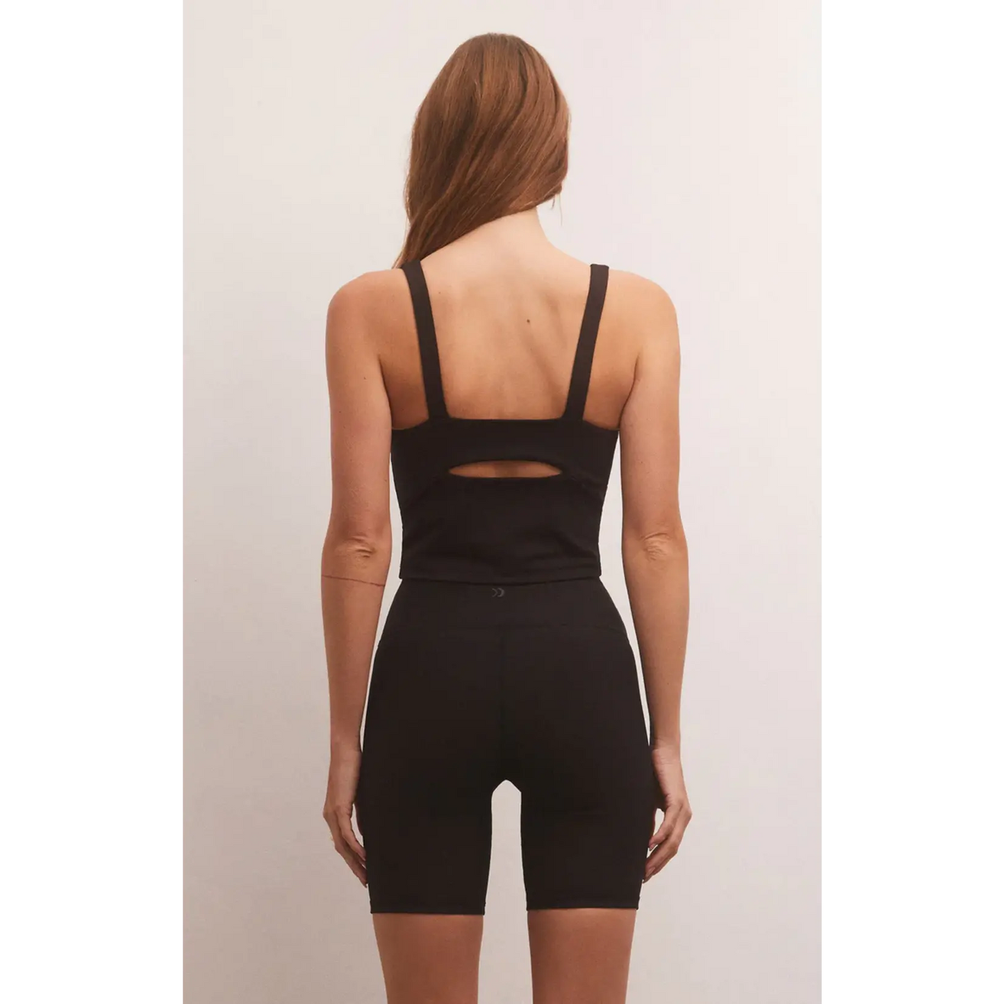 Eclipse Ribbed Cropped Tank